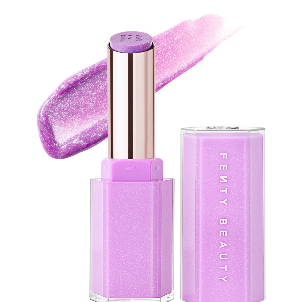 BNWT Fenty Gloss Bomb Stix High-Shimmer Gloss Stick in Icy Amethy$t 04